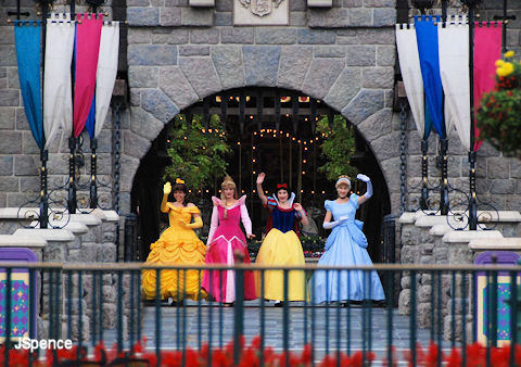 Princesses at the Castle