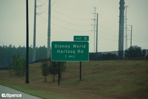 Disney World off-ramp