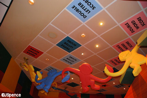 Toy Story Mania Ceiling