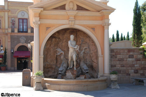 Italy Pavilion Neptune Fountain