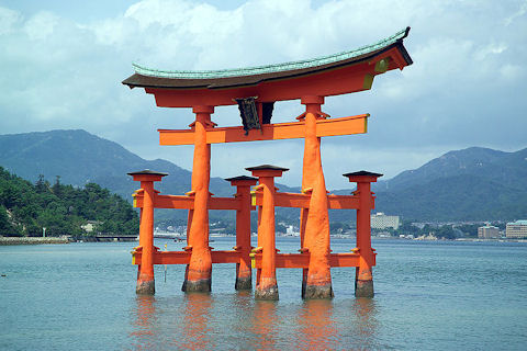 Itsukushima Island Torii Gate