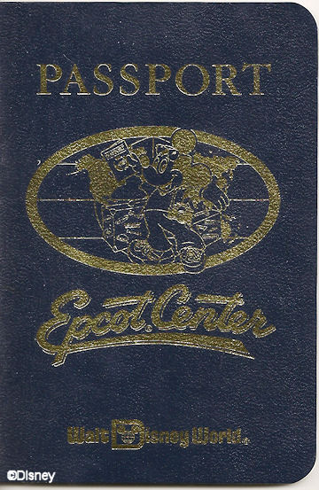 EPCOT Center Passport