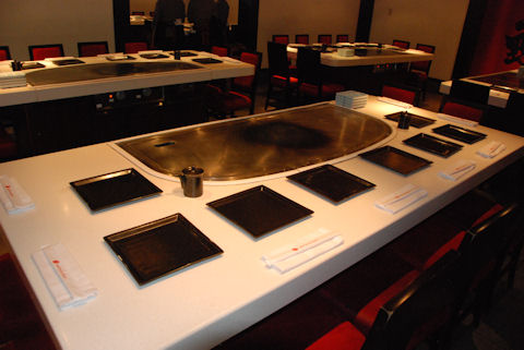 Teppan Edo Table