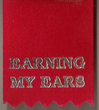 Earning My Ears Ribbon