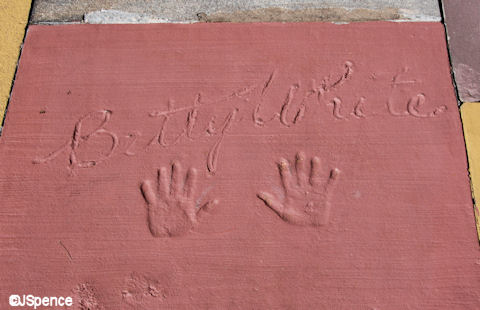 Foot and Hand Prints in Cement