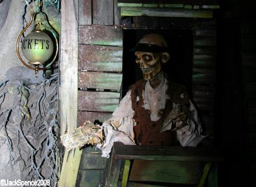 Ghost Town in Phantom Manor Disneyland Paris