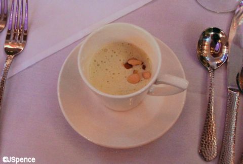 Espresso of Courgette & Almond Soup