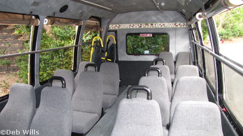 Safari Vehicle Interior