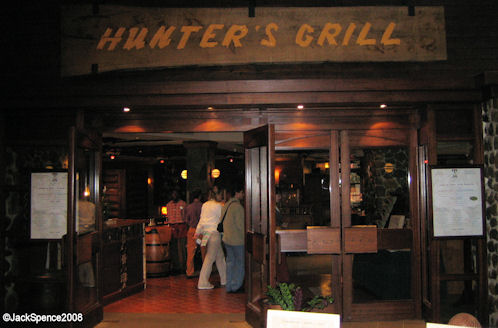 Hunter's Grill in Sequoia Lodge at Disneyland Paris