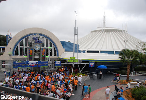 Line for Space Mountain