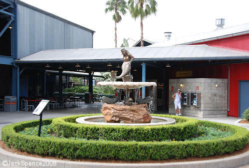 Mermaid Fountain Hollywood Studios