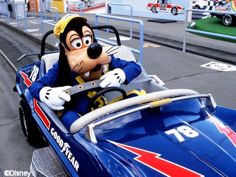 Goofy In The Drivers Seat