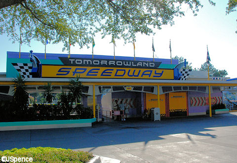 Tomorrowland Speedway Entrance
