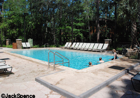 Treehouse Villas Pool Area