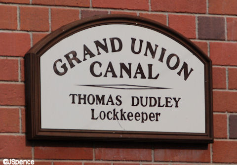 Grand Union Canal Plaque