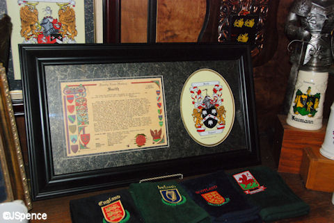 Coat of Arms Framed