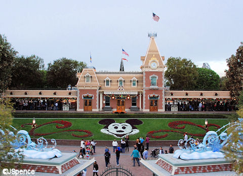 Disneyland Main Entrance