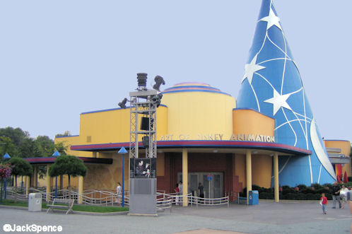 Walt Disney Studios Park Toon Studio Animation Building