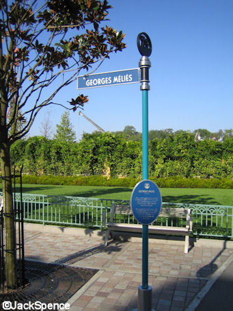 Walt Disney Studios Park Paris Backlot Sign