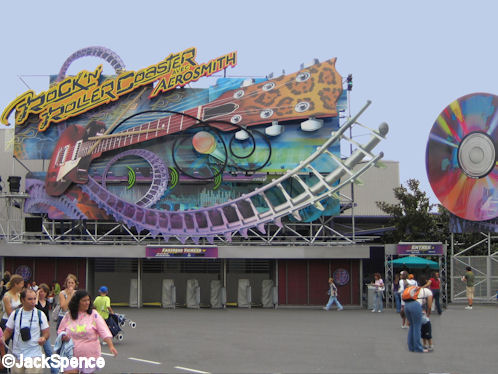 Walt Disney Studios Park Paris Backlot Rock 'N' Roller Coaster