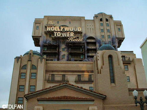 Walt Disney Studios Park Paris Production Courtyard The Twilight Zone Tower of Terror