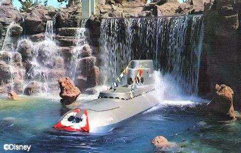 Disneyland Submarine