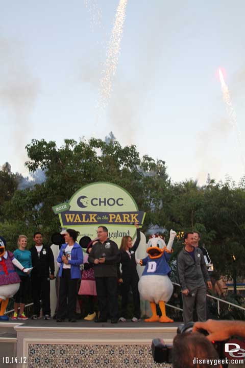 CHOC Walk in the Park @ Disneyland 10/14/12