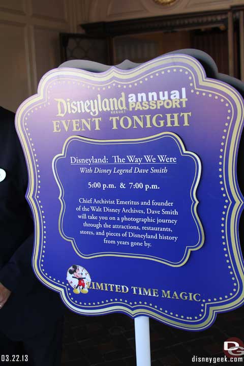 Disneyland Resort Limited Time Magic Events 3/22