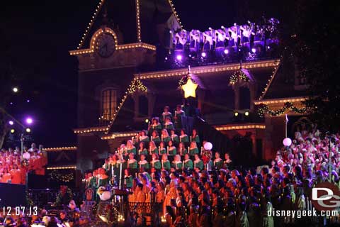 Disneyland Candlelight Processional 2013