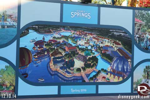 Disney Springs Walt Disney World Construction Update