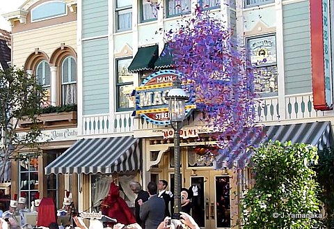 Tony Baxter Window on Main Street Ceremony Disneyland