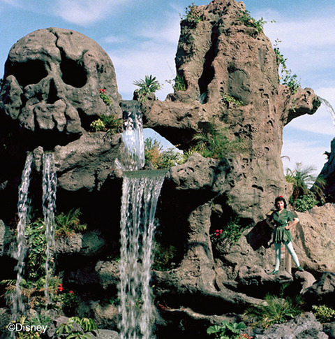 Skull Rock at Disneyland