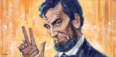 Artist Rendering of Mr. Lincoln 