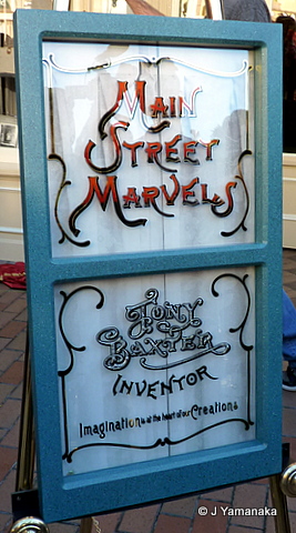 Tony Baxter Window on Main Street Ceremony Disneyland