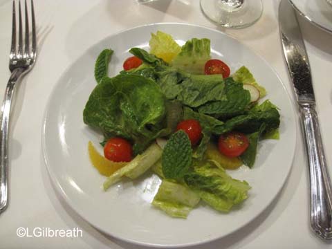 Disneyland Hotel Afternoon Tea salad