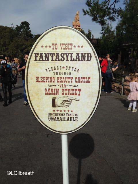 Frontierland closed