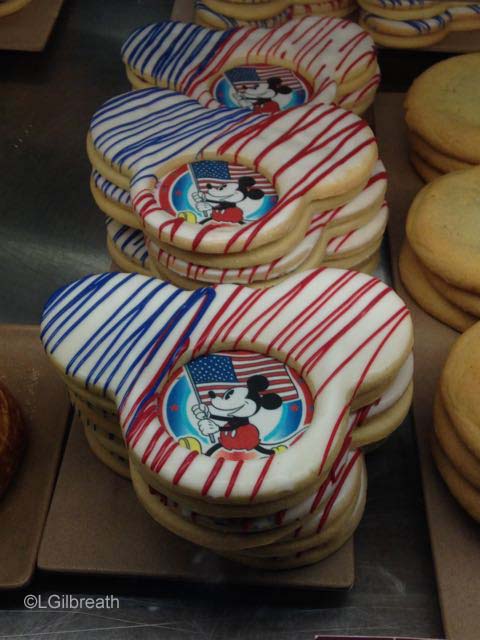 Disneyland 4th of July cookie