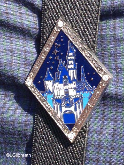 Disneyland 60th birthday cast member pin
