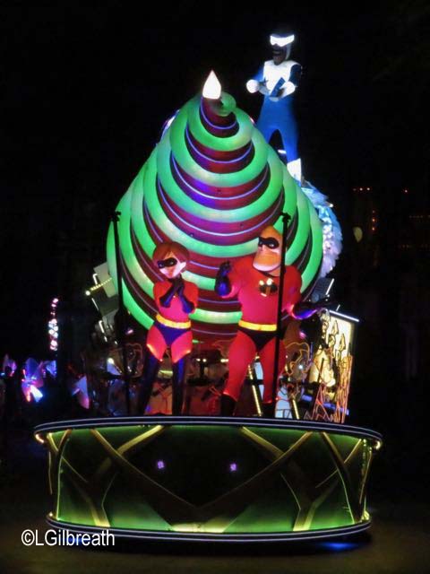 Paint the Night Incredibles float