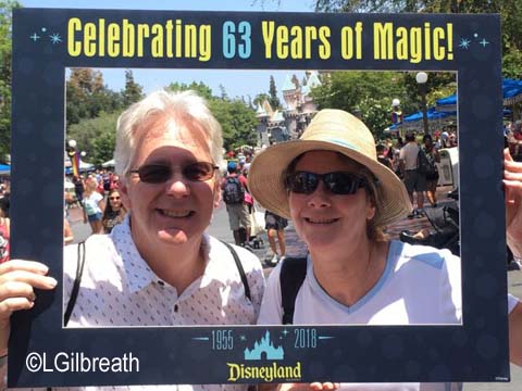 Disneyland 63rd birthday