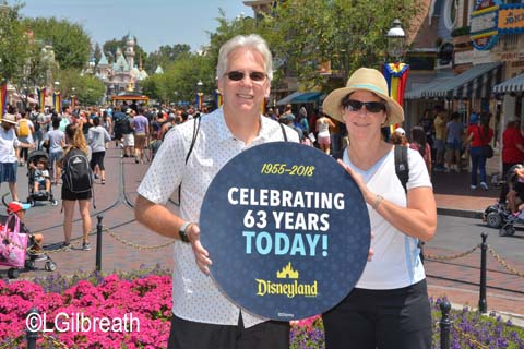Disneyland 63rd Birthday