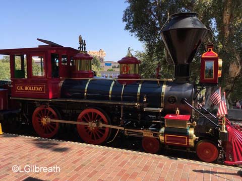 Disneyland CK Holliday train