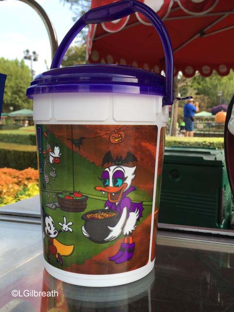 Halloween Disneyland popcorn bucket