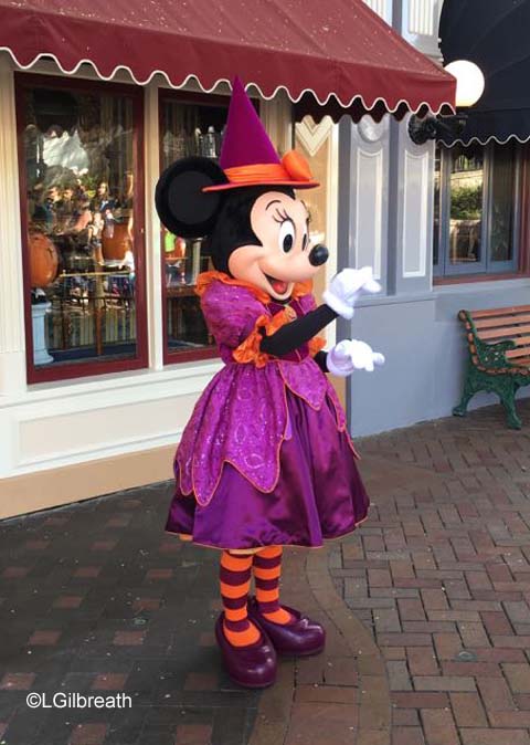 Halloween Time witch Minnie