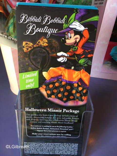 Halloween Minnie Bibbidi Bobbidi Boutique