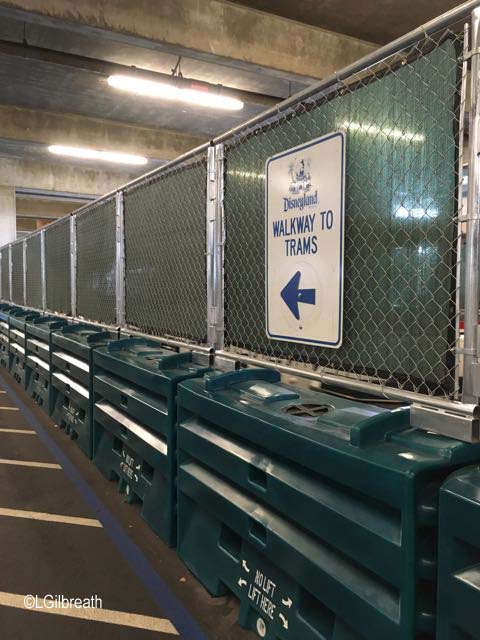 Disneyland security fence