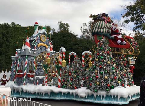 A Christmas Fantasy parade