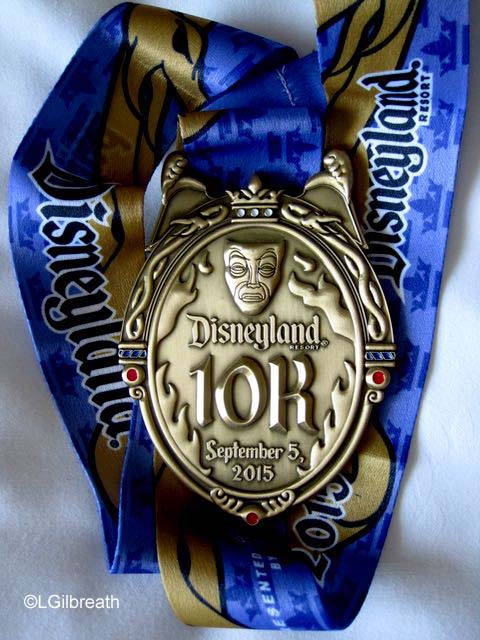Disneyland 2015 10K Villains Medal