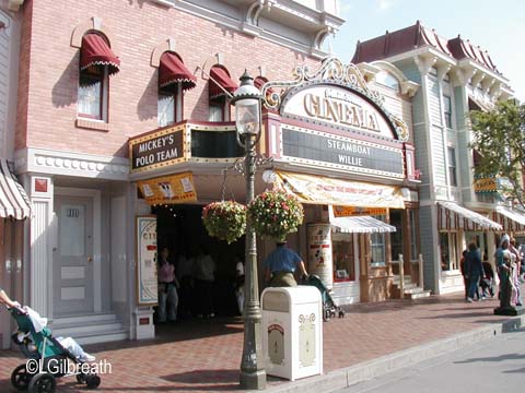 Disneyland Main Street Cinema