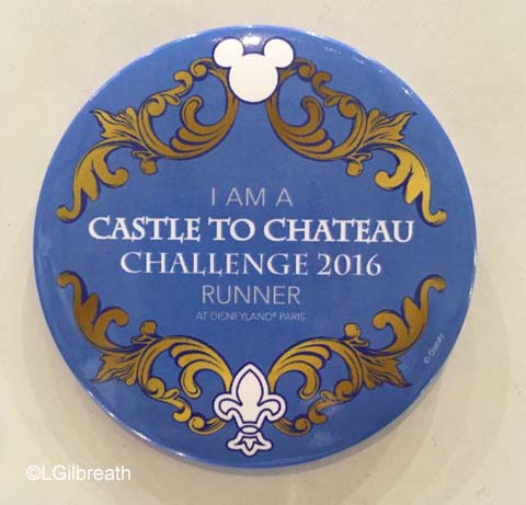 Disneyland Paris Castle to Chateau button